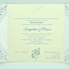 Brocade Lace wedding invitation